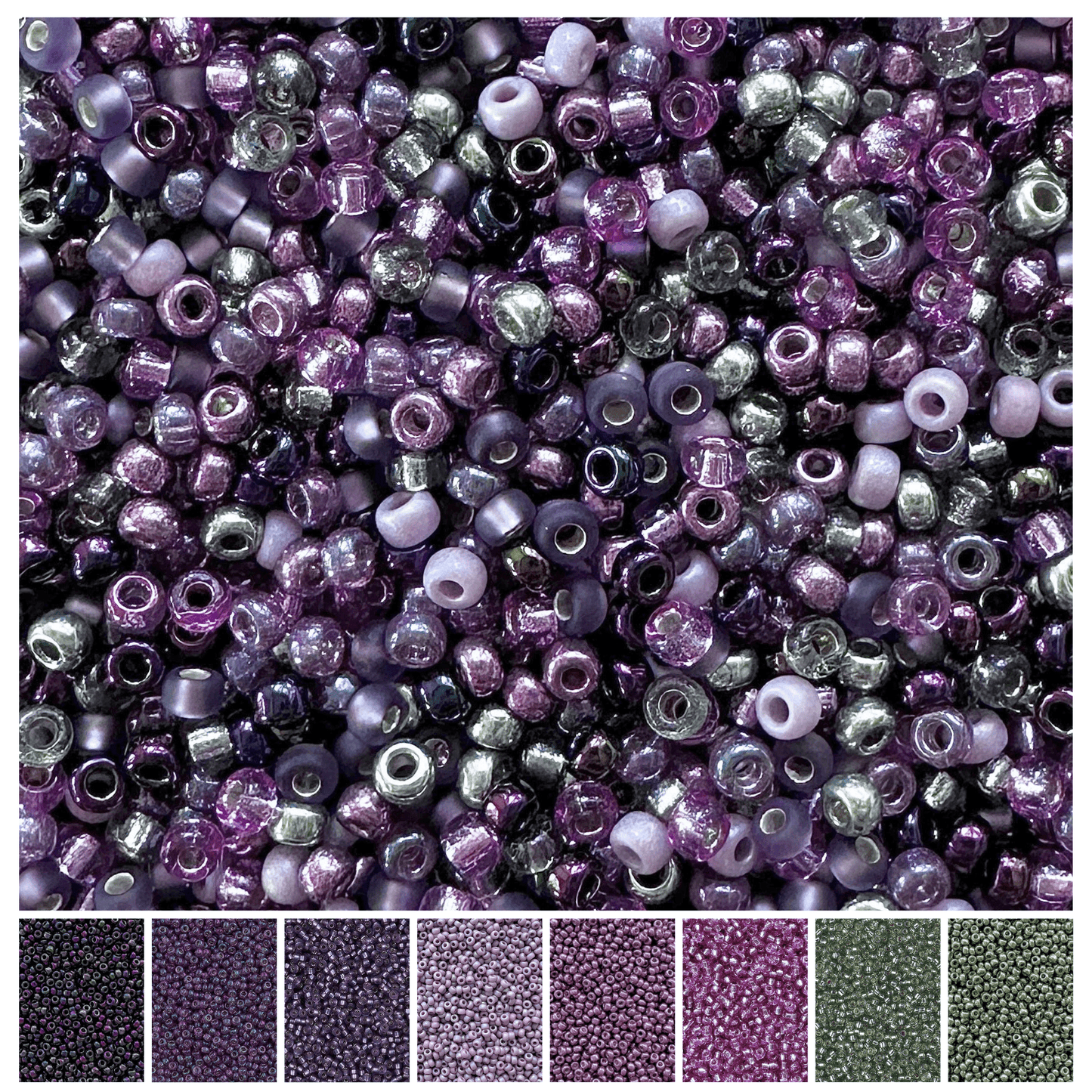 Bewitched Miyuki Bead Color Palette - The Bead Mix