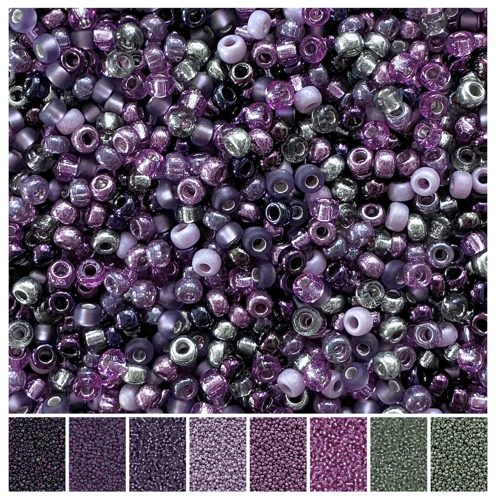Bewitched Miyuki Bead Color Palette - The Bead Mix
