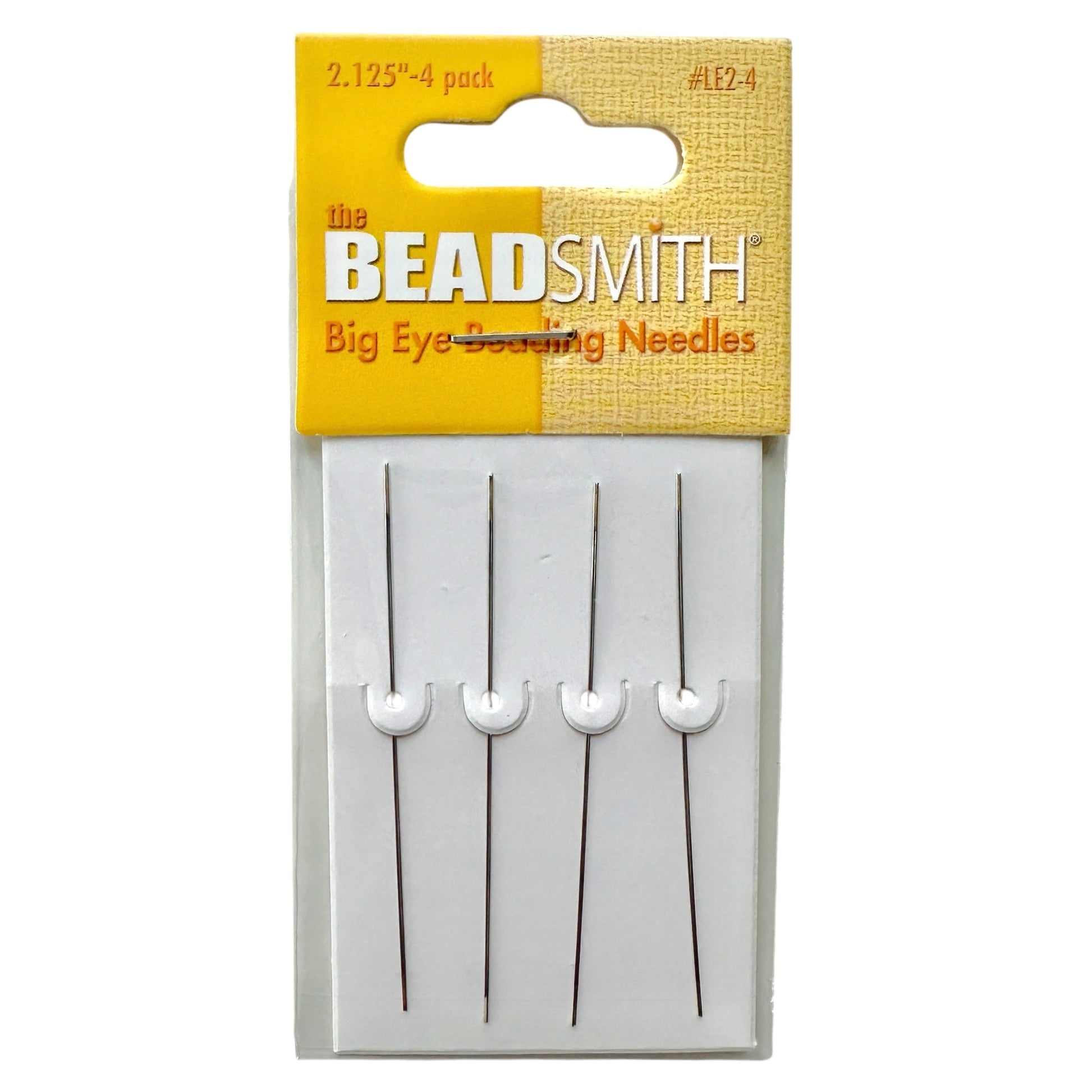 Big Eye Beading Needles - 4 Pack - The Bead Mix
