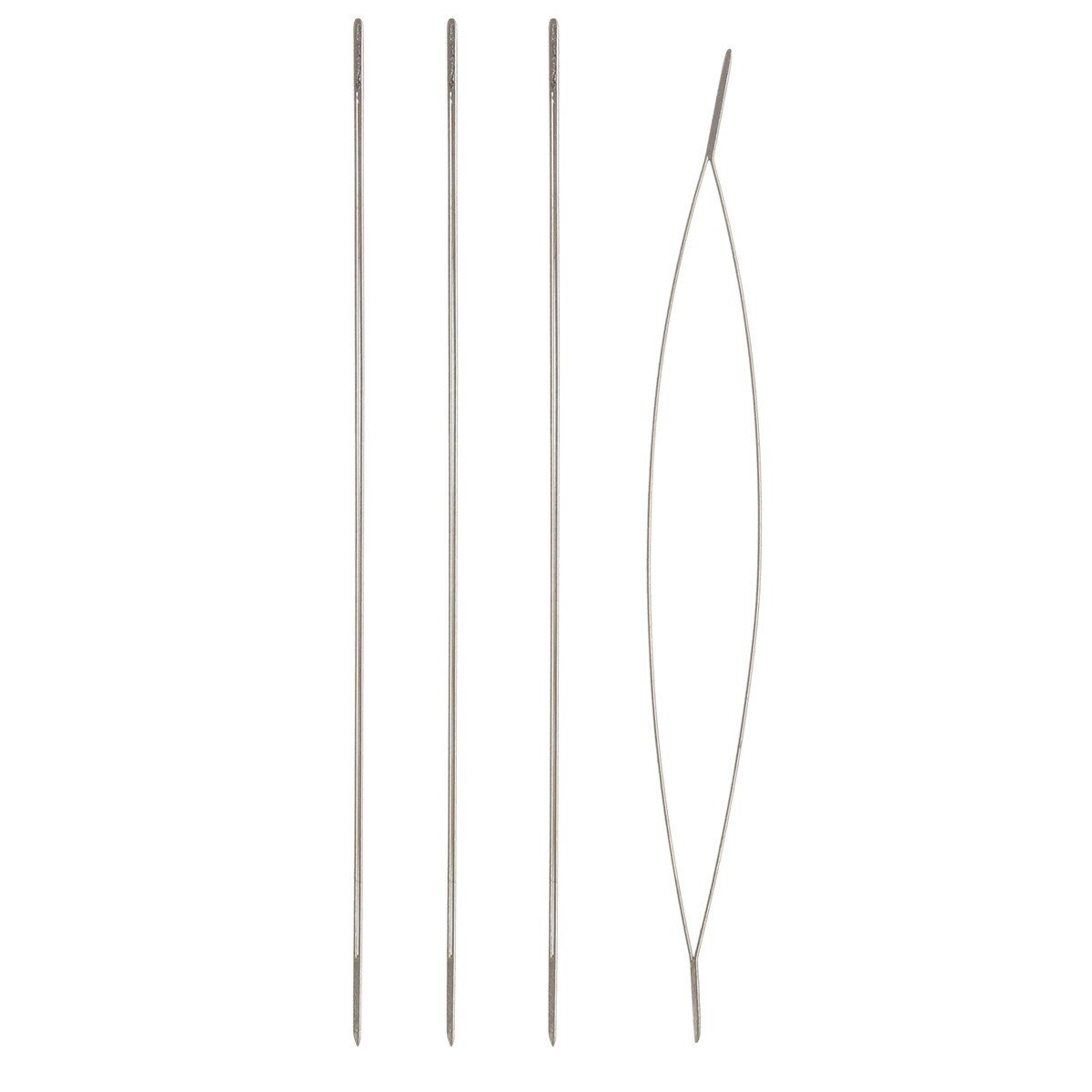 Big Eye Beading Needles - 4 Pack - The Bead Mix