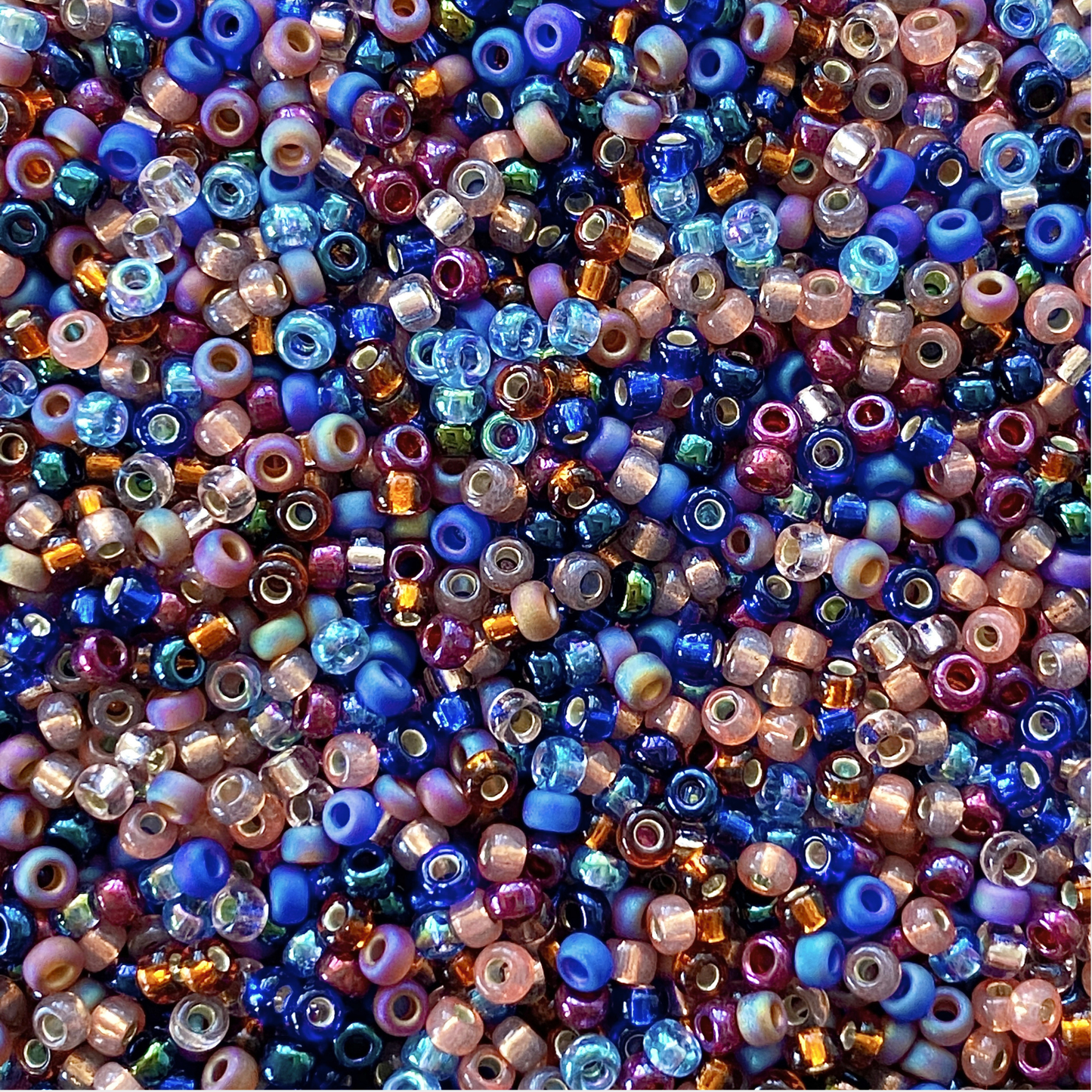 Blue Magic Miyuki Bead Mix Recipe & Color Palette (ROUND ONLY) - The Bead Mix