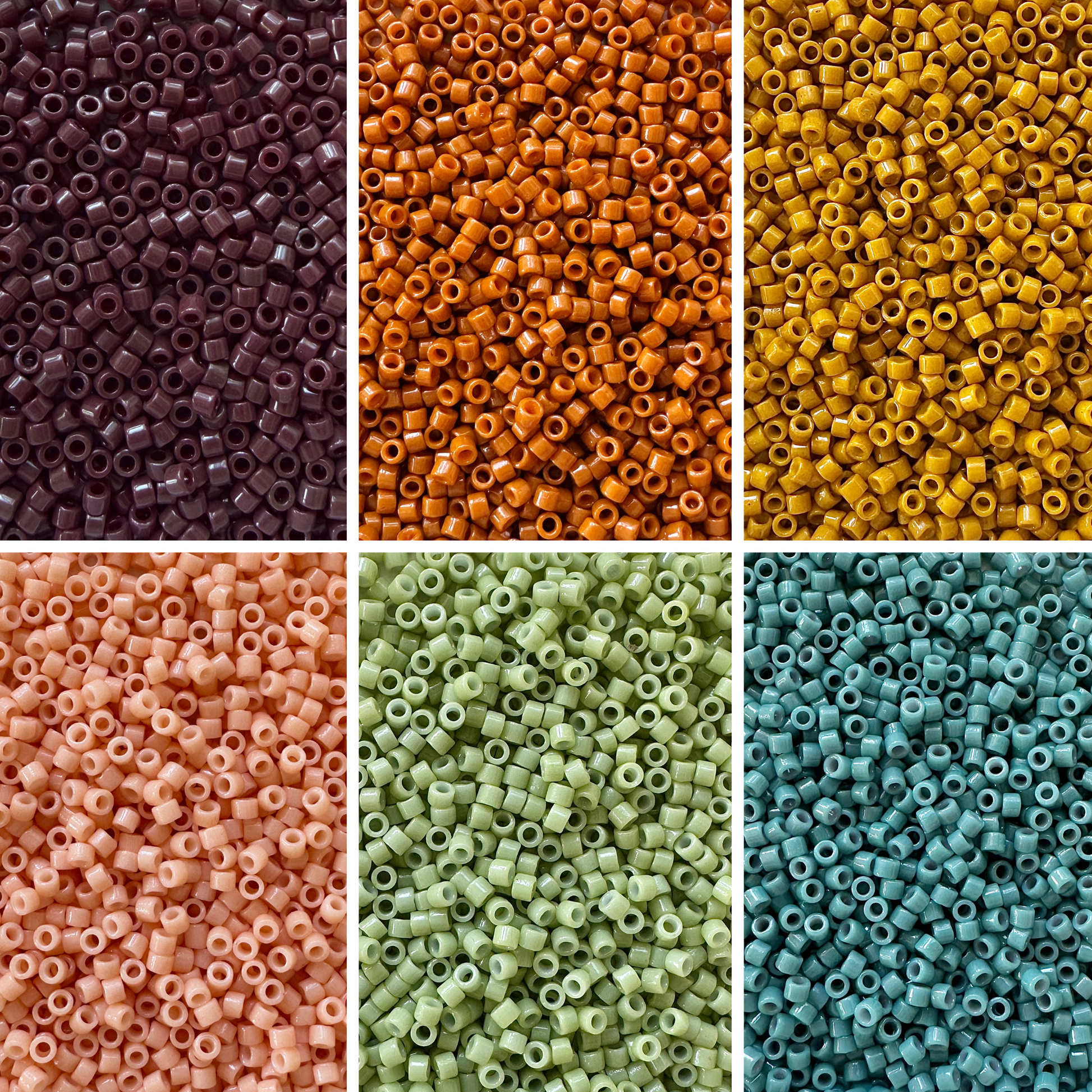 Boho Rainbow Miyuki 11/0 Delica Bead Set - The Bead Mix