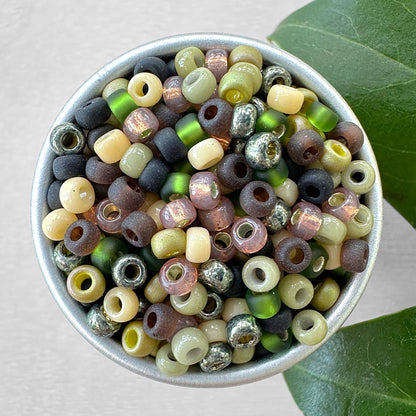 Camo Miyuki Bead Mix Recipe & Color Palette (DIGITAL)