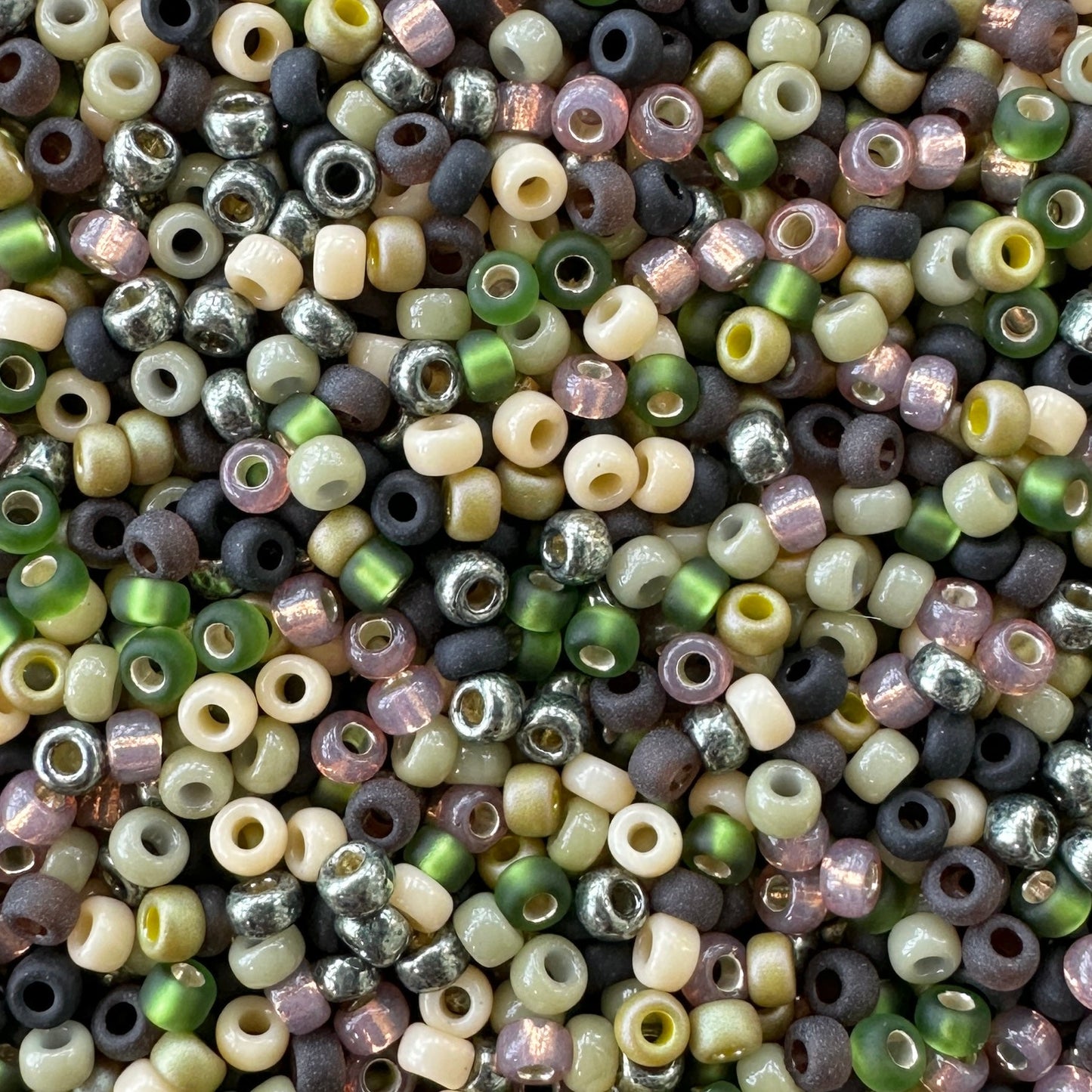 Camo Miyuki Bead Mix Recipe & Color Palette (DIGITAL)