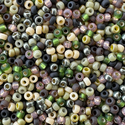 Camo Miyuki Bead Mix Recipe & Color Palette (DIGITAL)