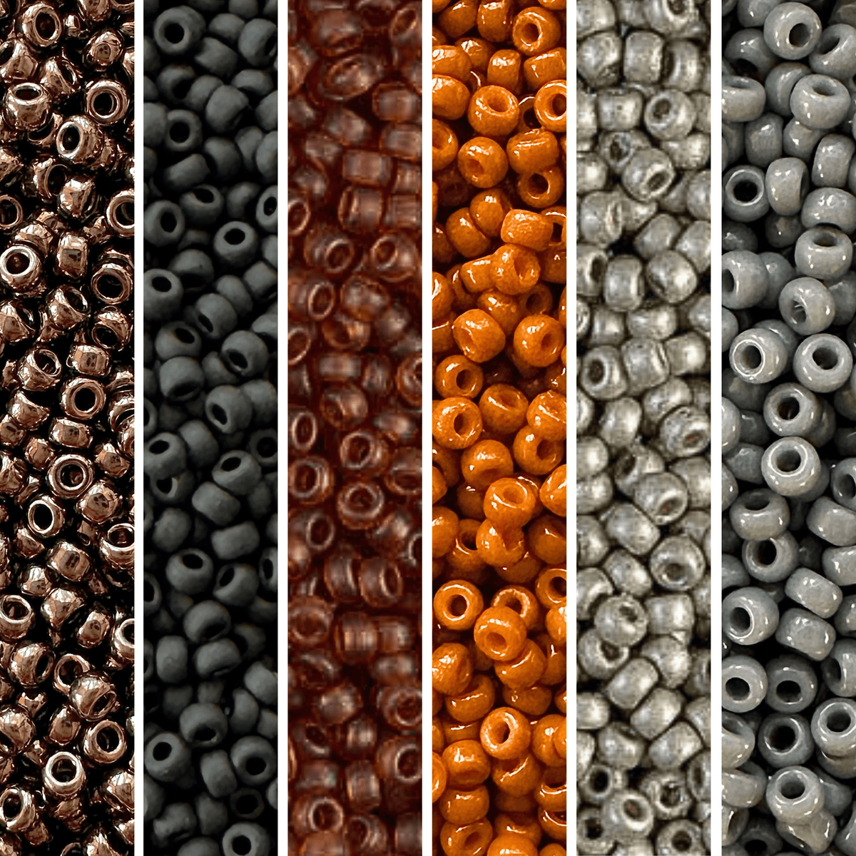 Campfire Miyuki Bead Color Palette - The Bead Mix