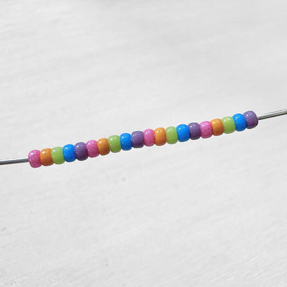 Candy Crush 11/0 Miyuki Seed Bead Mix - The Bead Mix