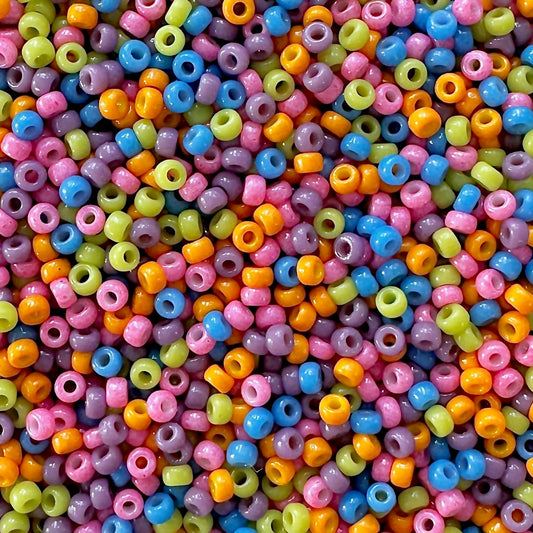 Candy Crush 11/0 Miyuki Seed Bead Mix - The Bead Mix