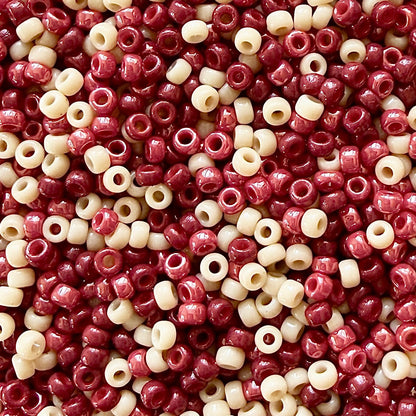 Cherry Pie 11/0 Miyuki Seed Bead Mix - The Bead Mix
