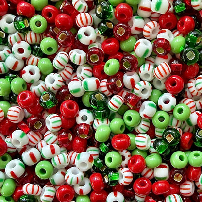 Christmas Cheer 6/0 Czech Seed Bead Mix - The Bead Mix