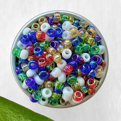 Christmas Lights 11/0 Miyuki Seed Bead Mix - The Bead Mix