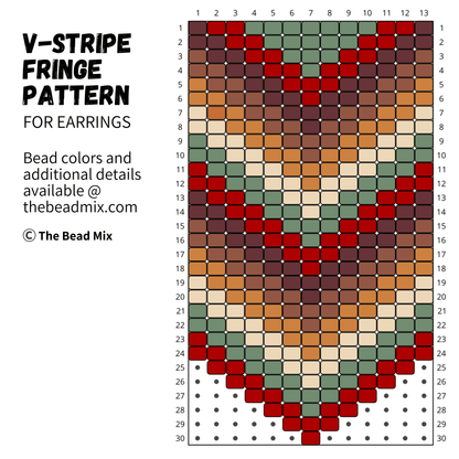 Christmas Sweater 11/0 Miyuki Seed Bead Mix - The Bead Mix
