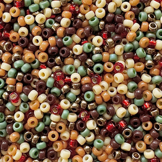 Christmas Sweater 11/0 Miyuki Seed Bead Mix - The Bead Mix
