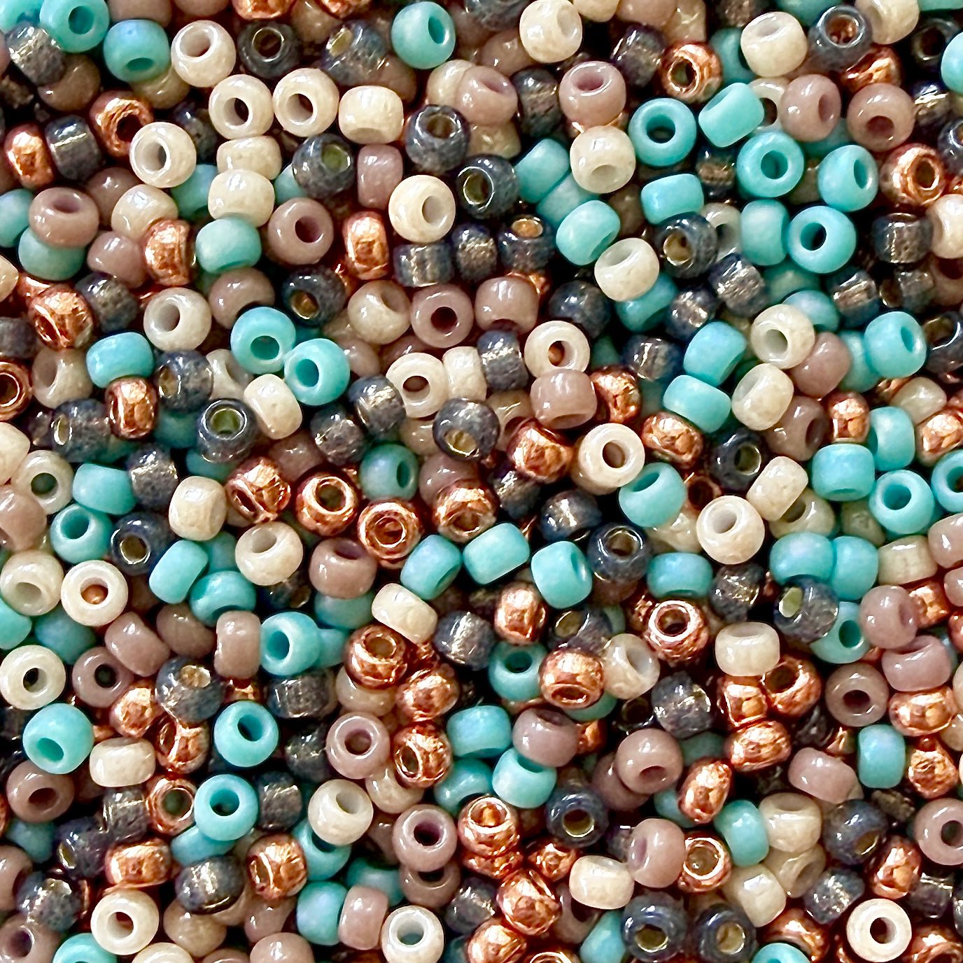 Copper Canyon 11/0 Miyuki Seed Bead Mix - The Bead Mix