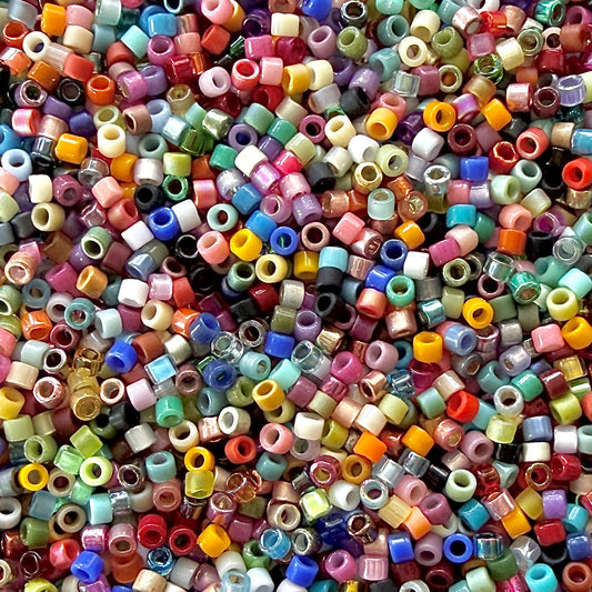 Crazy Quilt 11/0 Miyuki Delica Bead Mix - The Bead Mix
