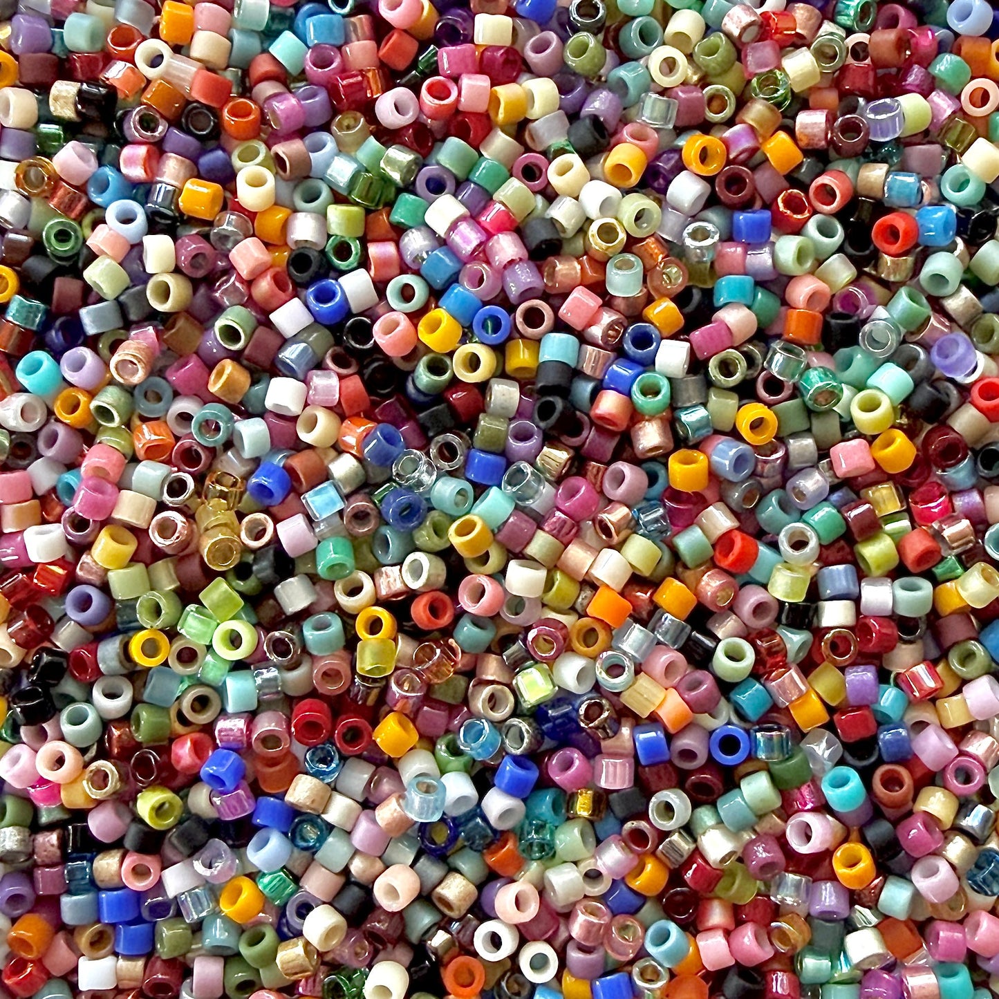 Crazy Quilt 11/0 Miyuki Delica Bead Mix - The Bead Mix