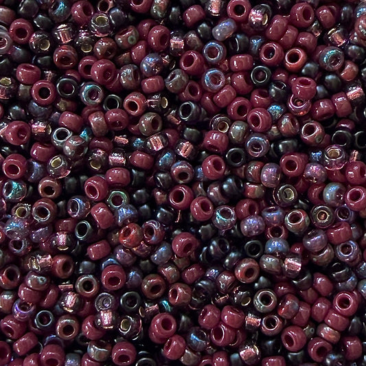 Crushed Grapes 11/0 Miyuki Seed Bead Mix - The Bead Mix