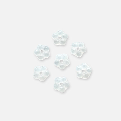 Czech Glass Mini Flowers with Center Hole - The Bead Mix