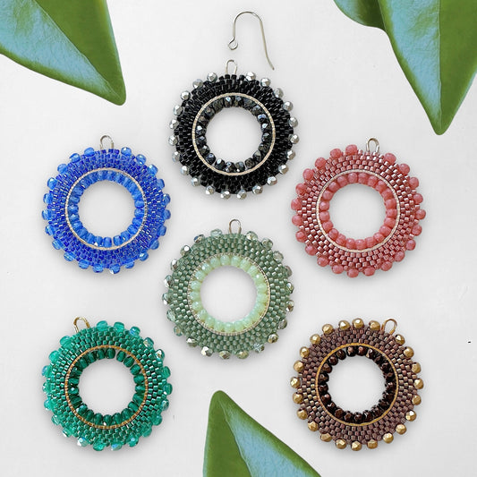 Dazzle Beaded Earring Kit - The Bead Mix