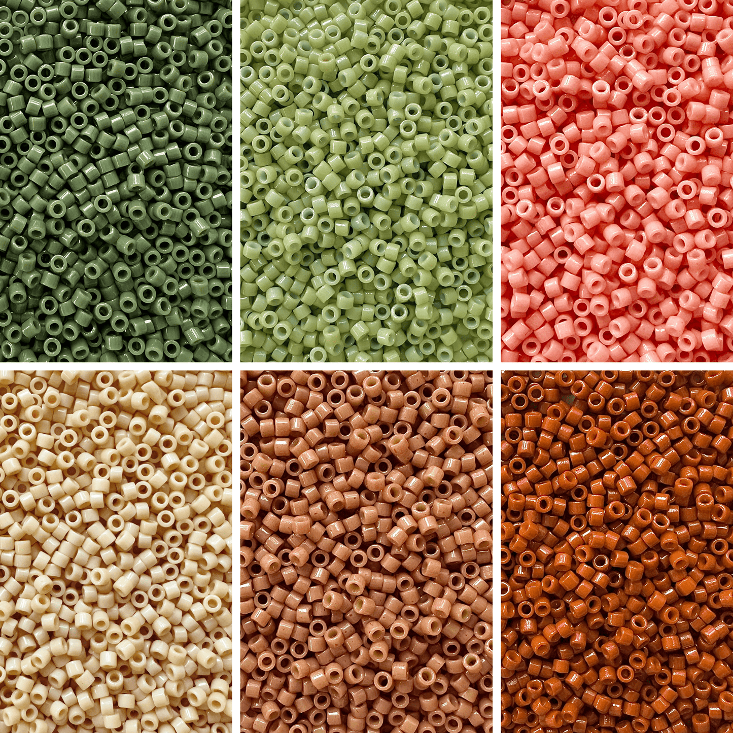 Desert Bloom Miyuki 11/0 Delica Bead Set - The Bead Mix