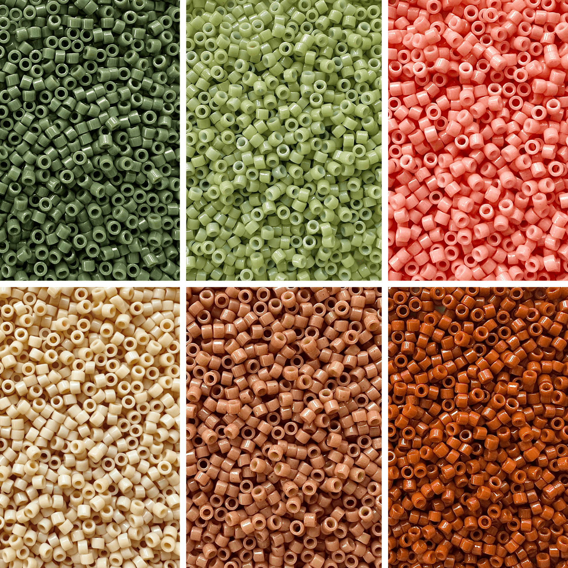 Desert Bloom Miyuki 11/0 Delica Bead Set - The Bead Mix