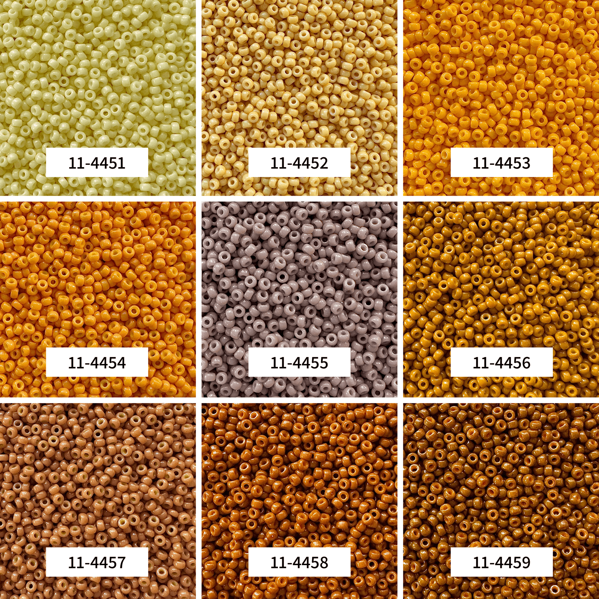 Duracoat Opaque Miyuki 11/0 Seed Bead Set - 44 Colors - The Bead Mix