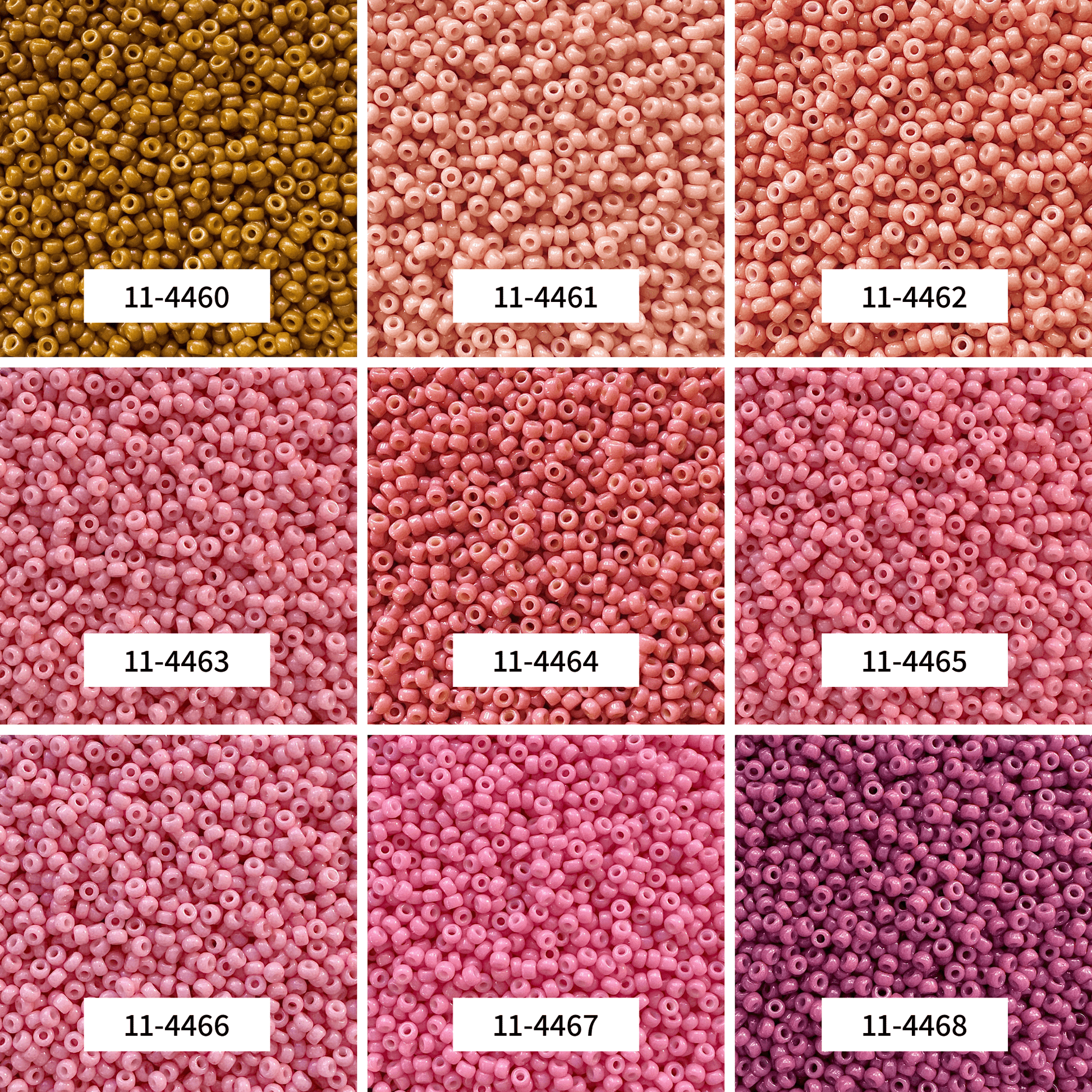 Duracoat Opaque Miyuki 11/0 Seed Bead Set - 44 Colors - The Bead Mix