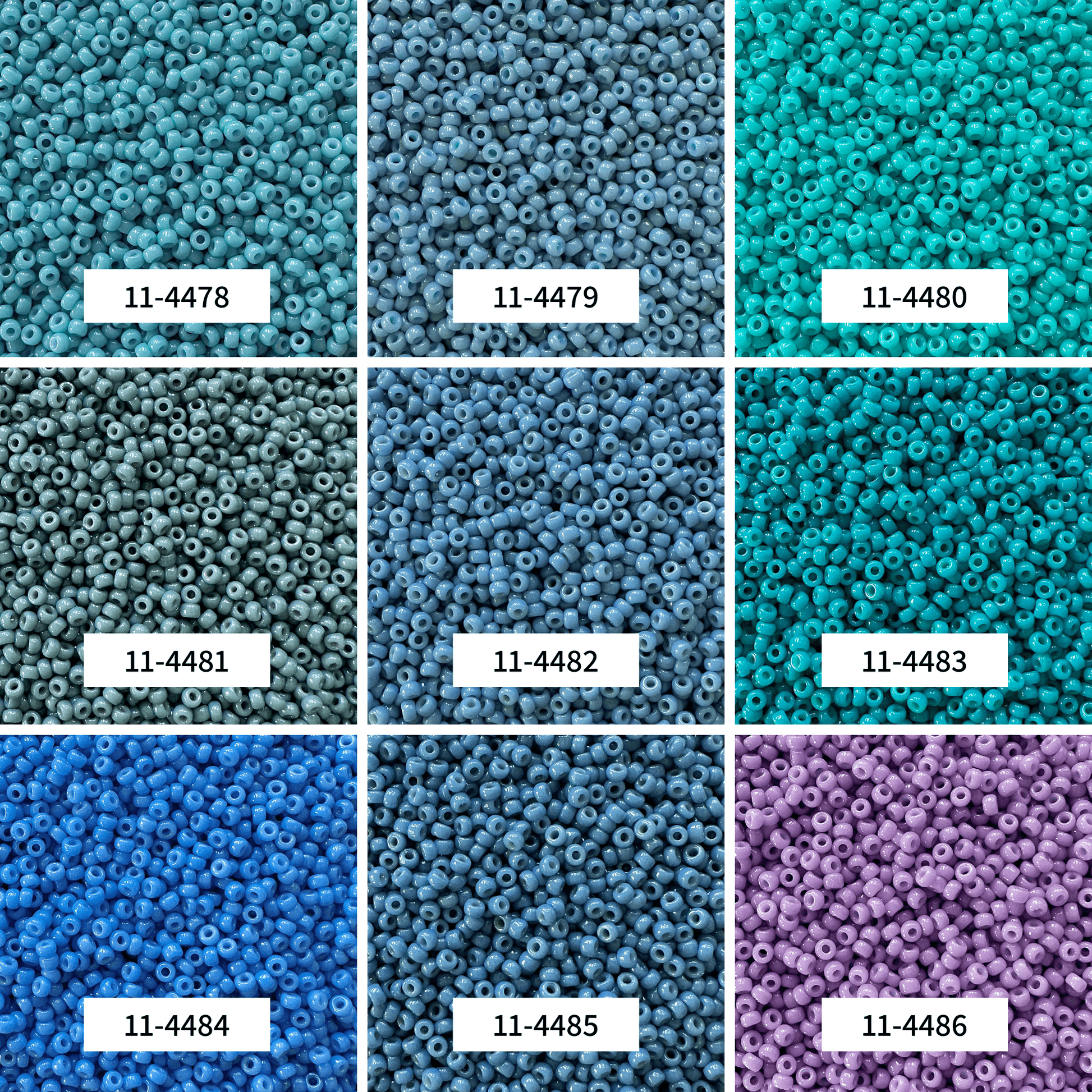 Duracoat Opaque Miyuki 11/0 Seed Bead Set - 44 Colors - The Bead Mix