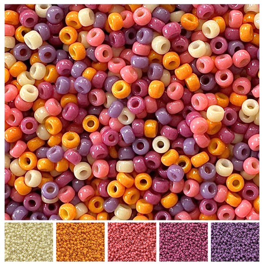 Dusk Miyuki Bead Mix Recipe & Color Palette (DIGITAL) - The Bead Mix