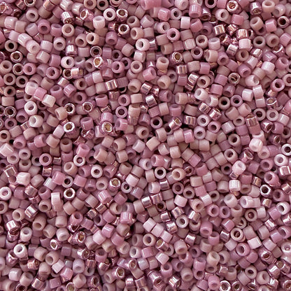 Dusty Orchid 11/0 Miyuki Delica Bead Mix - The Bead Mix