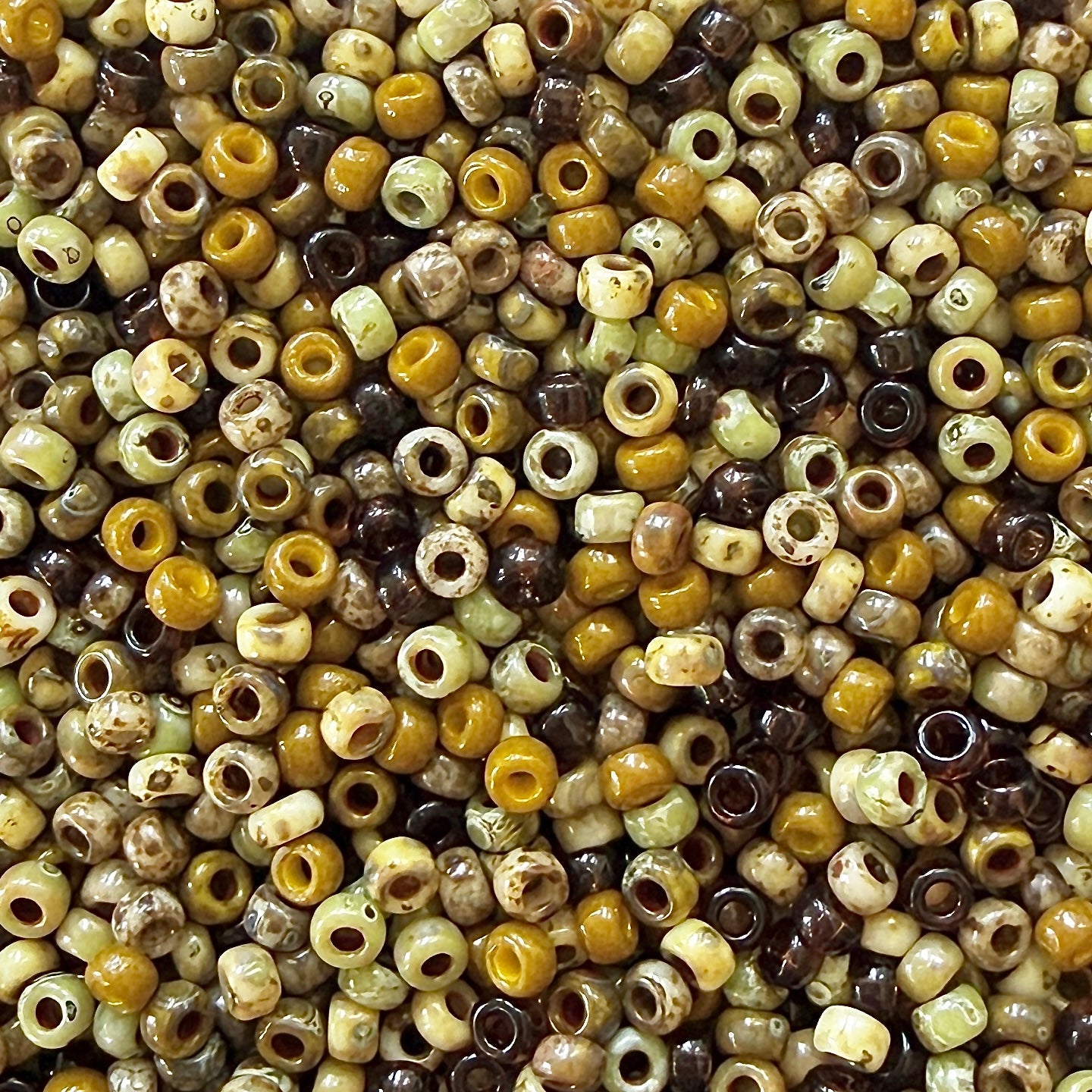 Earth Tones 11/0 Miyuki Seed Bead Mix - The Bead Mix