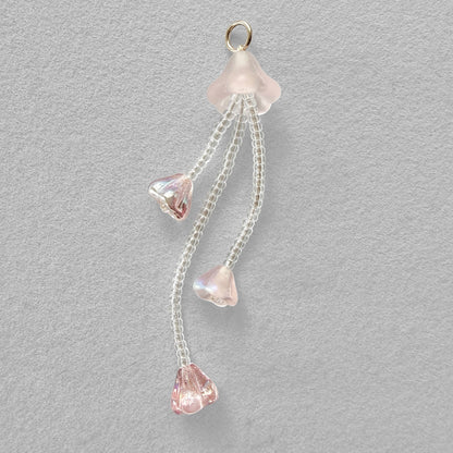 Eretheral Czech Glass Small Bell Flower Bead Mix - 6 x 8mm - The Bead Mix