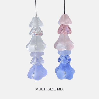 Ethereal Czech Glass Bell Flower Bead Mix - The Bead Mix