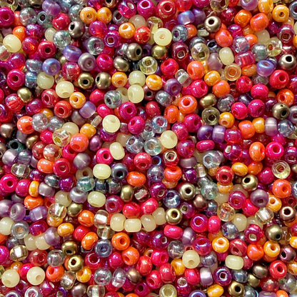 Fall Fiesta 6/0 Czech Seed Bead Mix - The Bead Mix