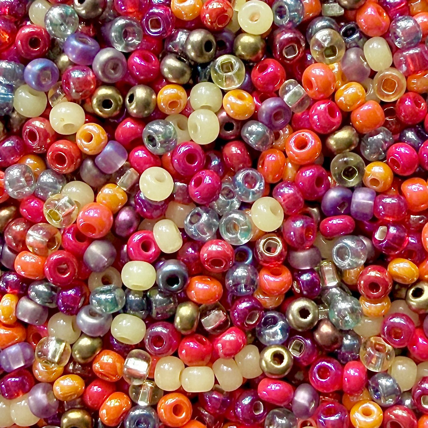 Fall Fiesta 6/0 Czech Seed Bead Mix - The Bead Mix