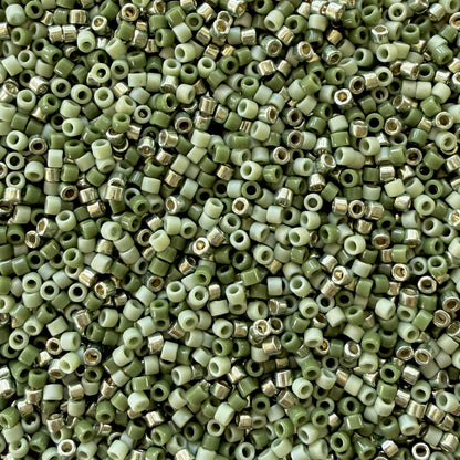 Fern 11/0 Miyuki Delica Bead Mix - The Bead Mix