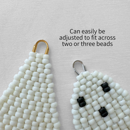 Fine Silver + 24K Gold Plated Thread Guards - Pack of 100 - The Bead Mix