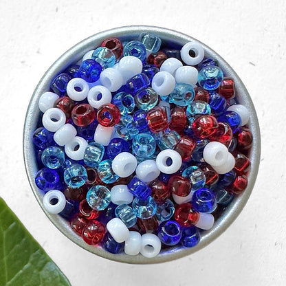 Firecracker 11/0 Miyuki Seed Bead Mix - The Bead Mix