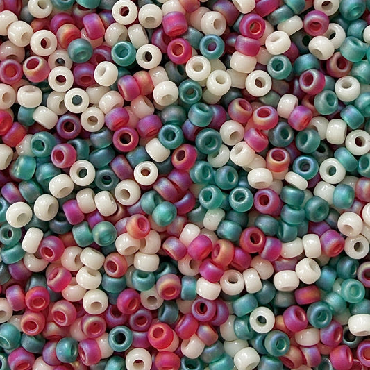 Frosty 11/0 Miyuki Seed Bead Mix - The Bead Mix