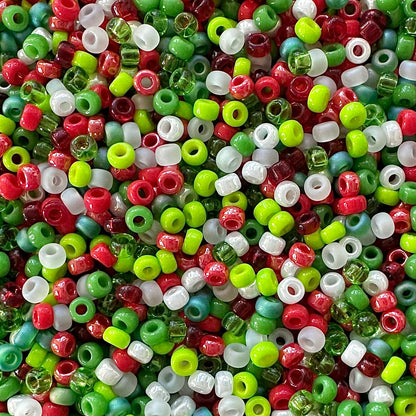 Grinch 11/0 Miyuki Seed Bead Mix - The Bead Mix