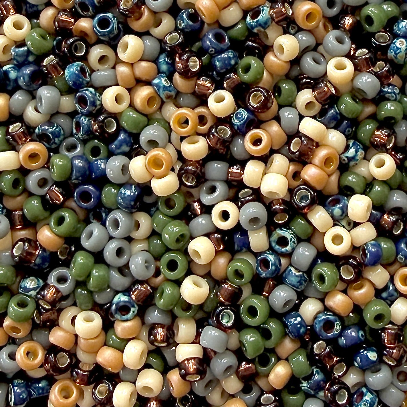 Grounded 11/0 Miyuki Seed Bead Mix - The Bead Mix
