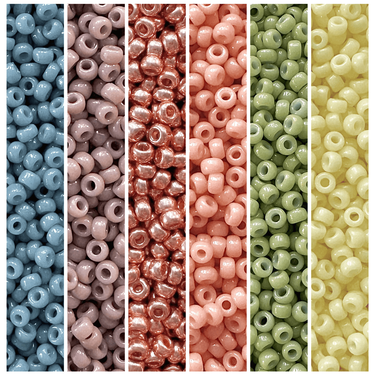 Happy Days Miyuki Bead Color Palette - The Bead Mix