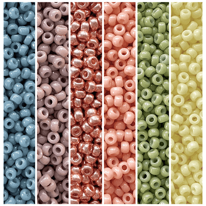 Happy Days Miyuki Bead Color Palette - The Bead Mix