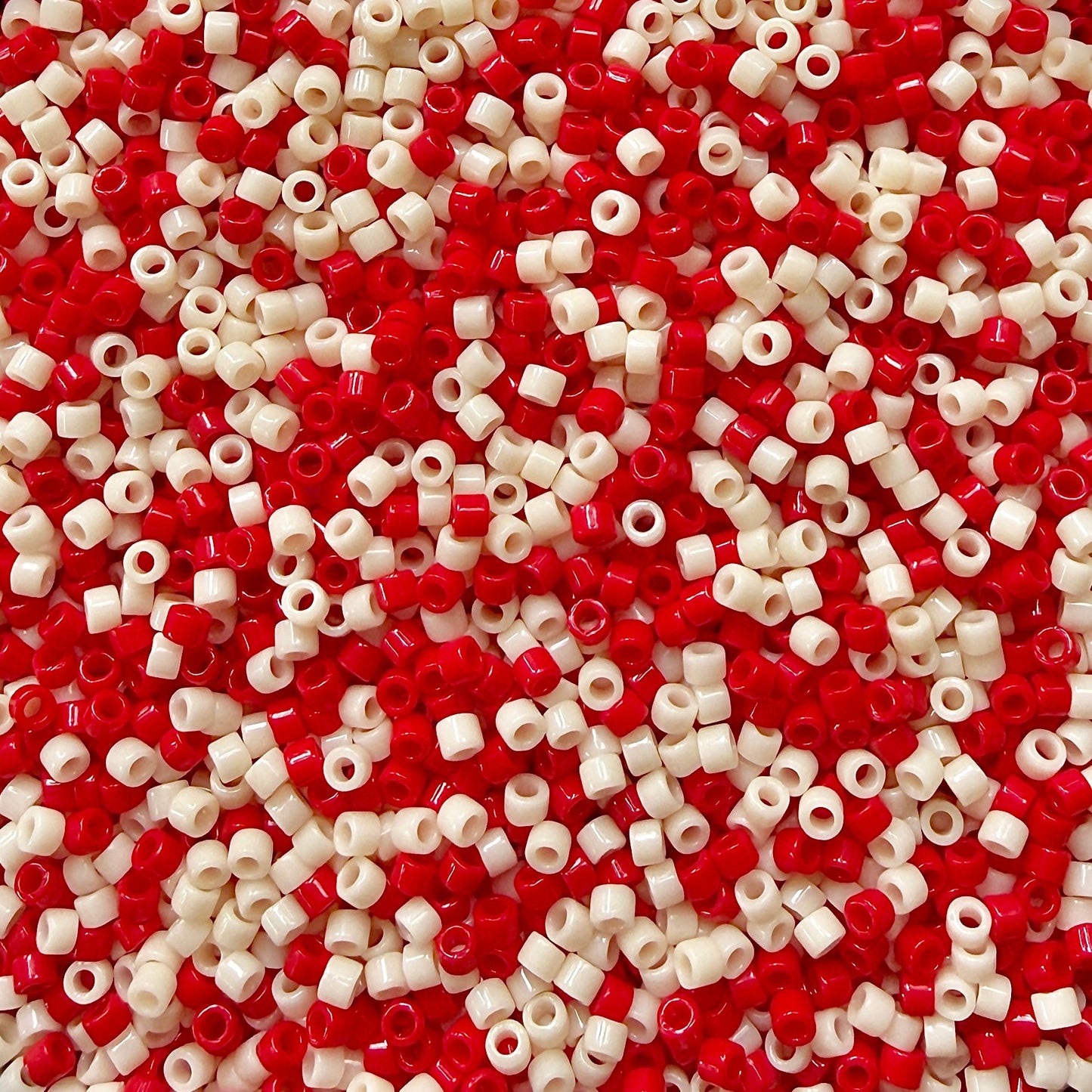 Hearts 11/0 Miyuki Delica Bead Mix - The Bead Mix