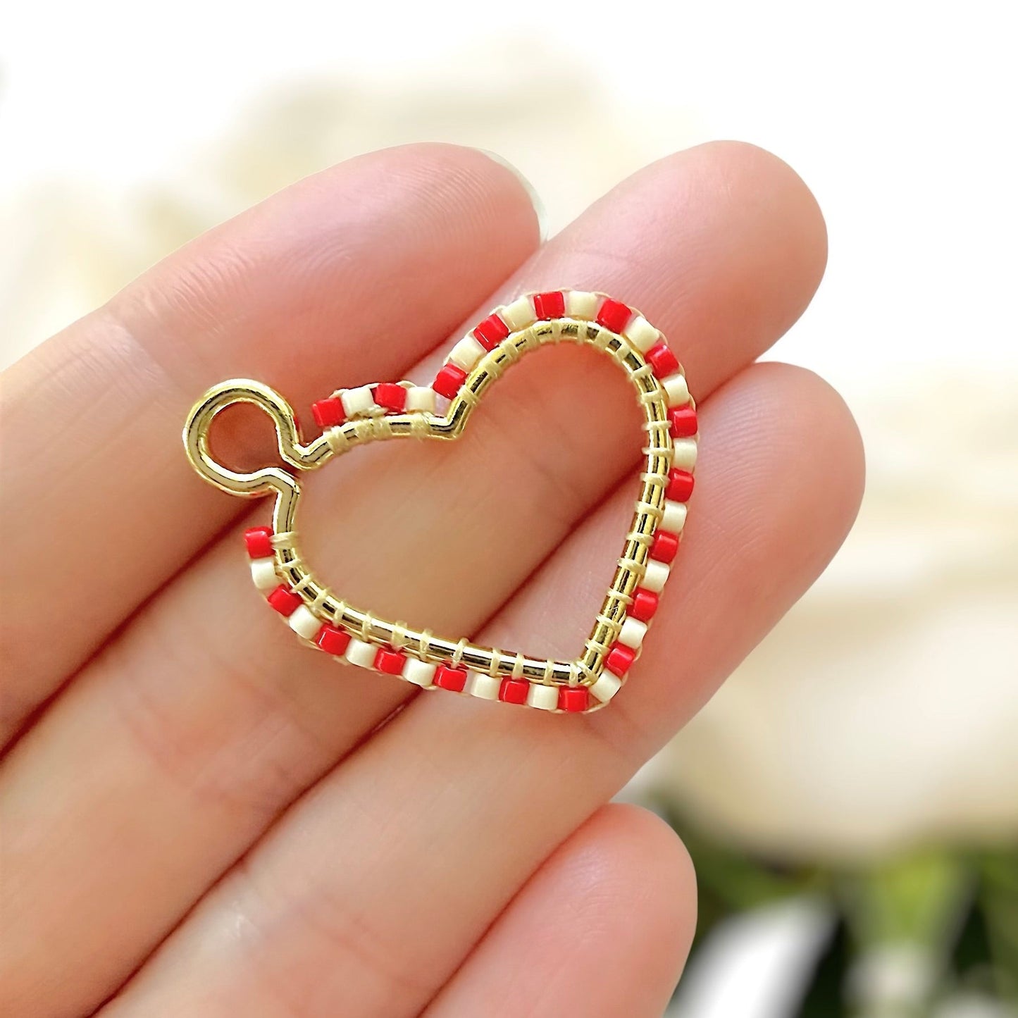 Hearts 11/0 Miyuki Delica Bead Mix - The Bead Mix