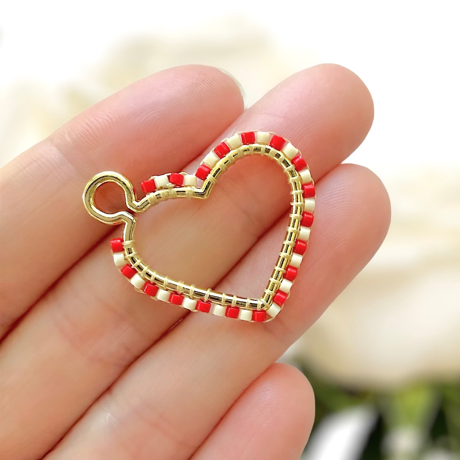 Hearts 11/0 Miyuki Delica Bead Mix - The Bead Mix