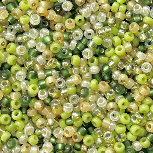 Limeade 11/0 Miyuki Seed Bead Mix - The Bead Mix