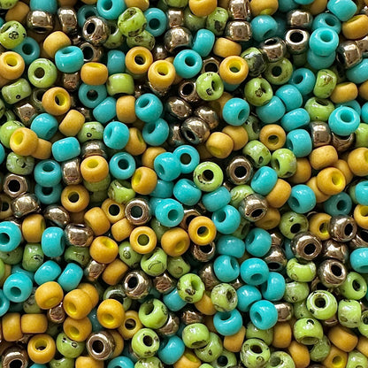 Macaw 6/0 Miyuki Seed Bead Mix - The Bead Mix