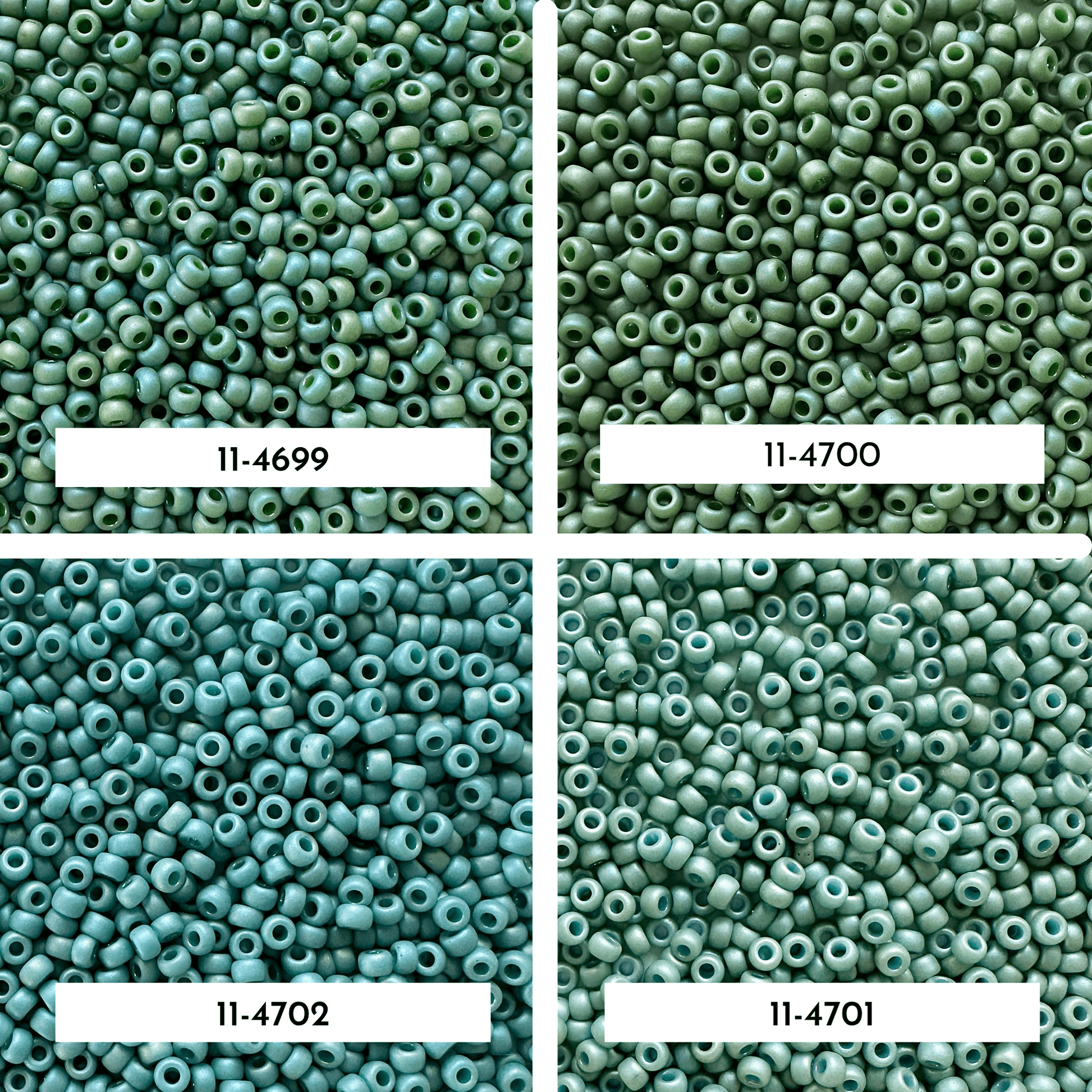 Matte Opaque Glazed Rainbow Miyuki 11/0 Seed Bead Set - The Bead Mix