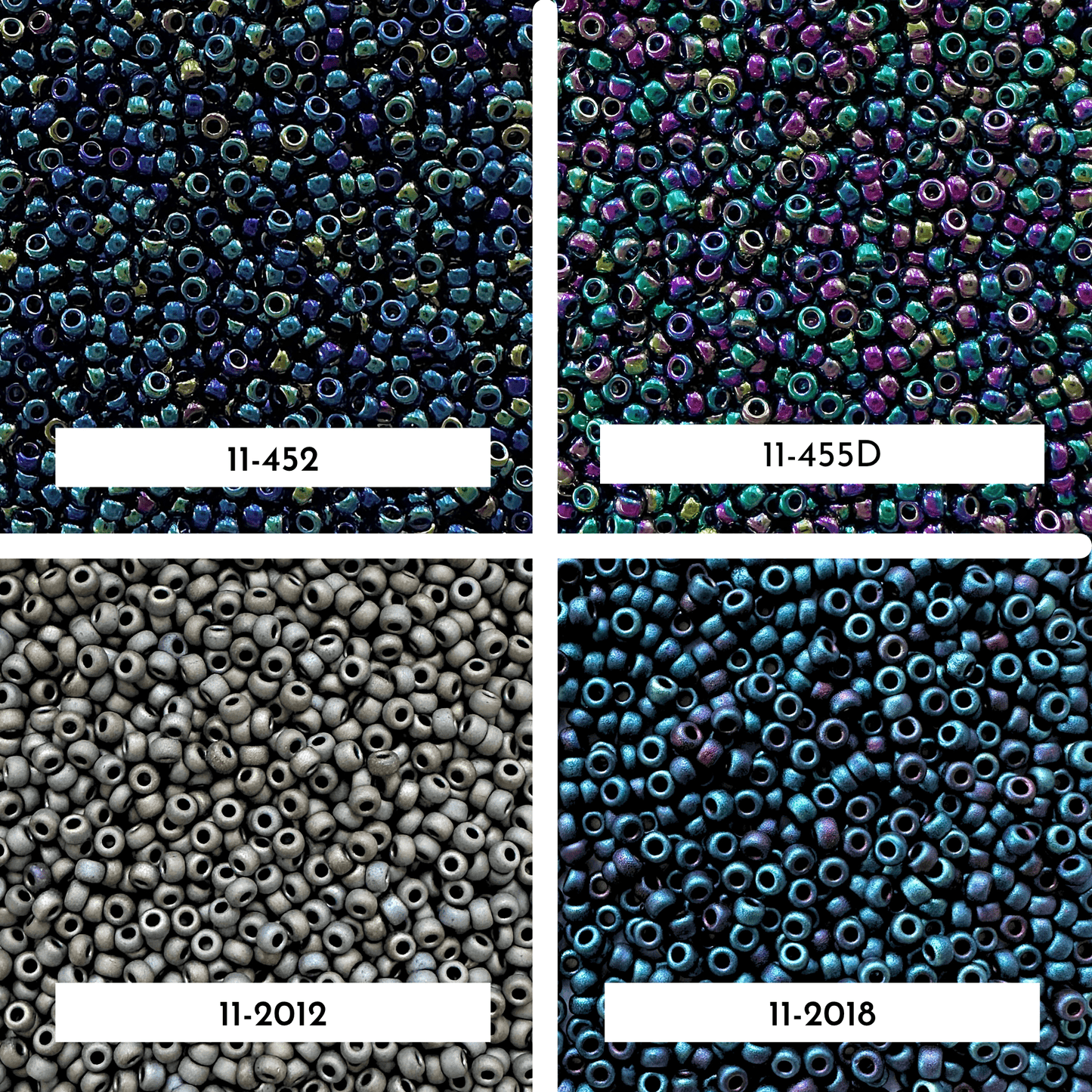Metallic Iris Miyuki 11/0 Seed Bead Set - The Bead Mix